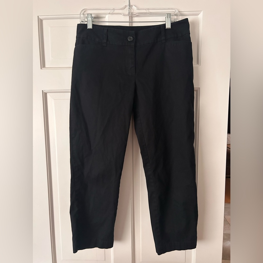 Ann Taylor Loft Women’s Cropped Black Trousers